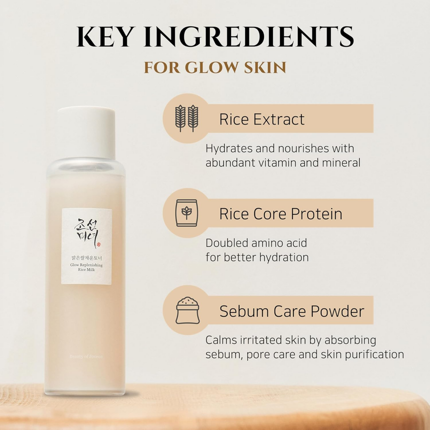 Glow Replenishing Rice Facial Sebum Toner