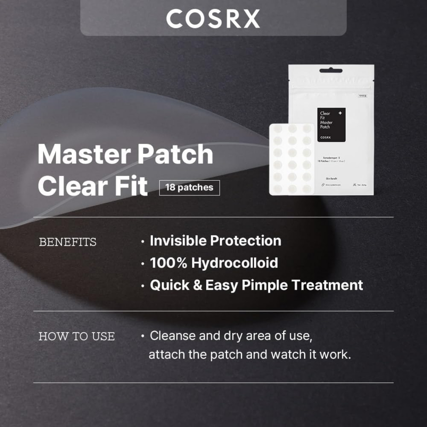 Clear Fit Master Patch (18 patches)