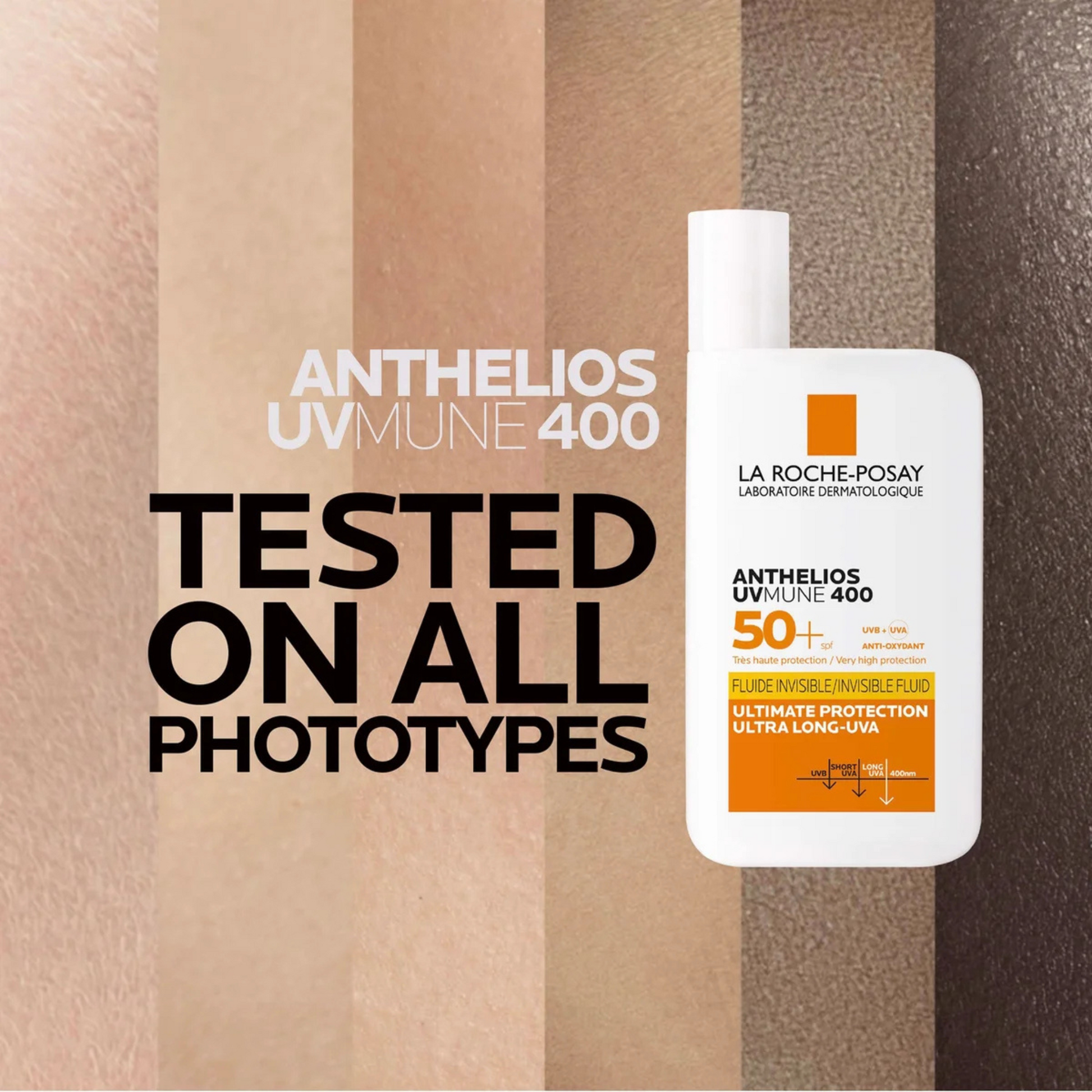 Anthelios UVmune 400 Invisible Fluid SPF50+